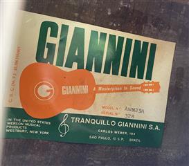 Giannini Classical Nylon Guitar AWN25A